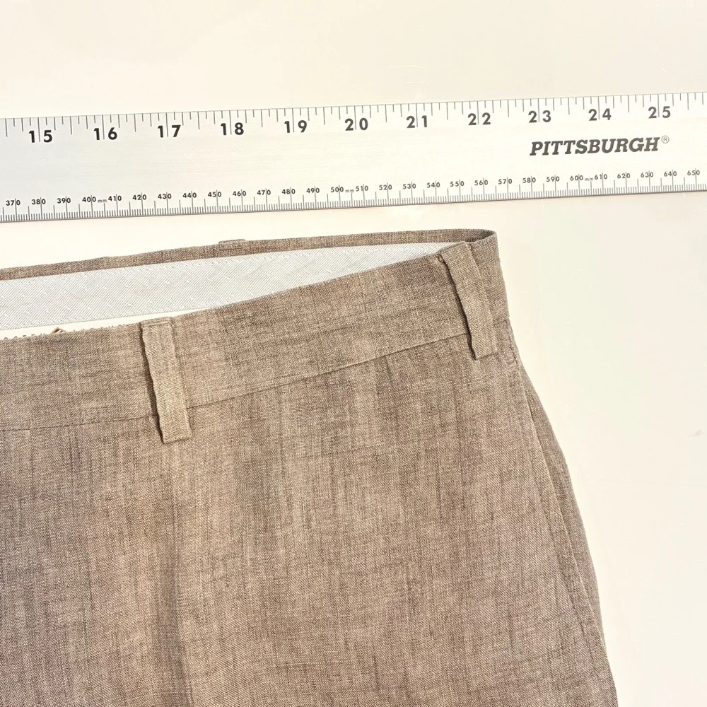 New Joseph Abboud Linen Suit Dress Pant Mens 44